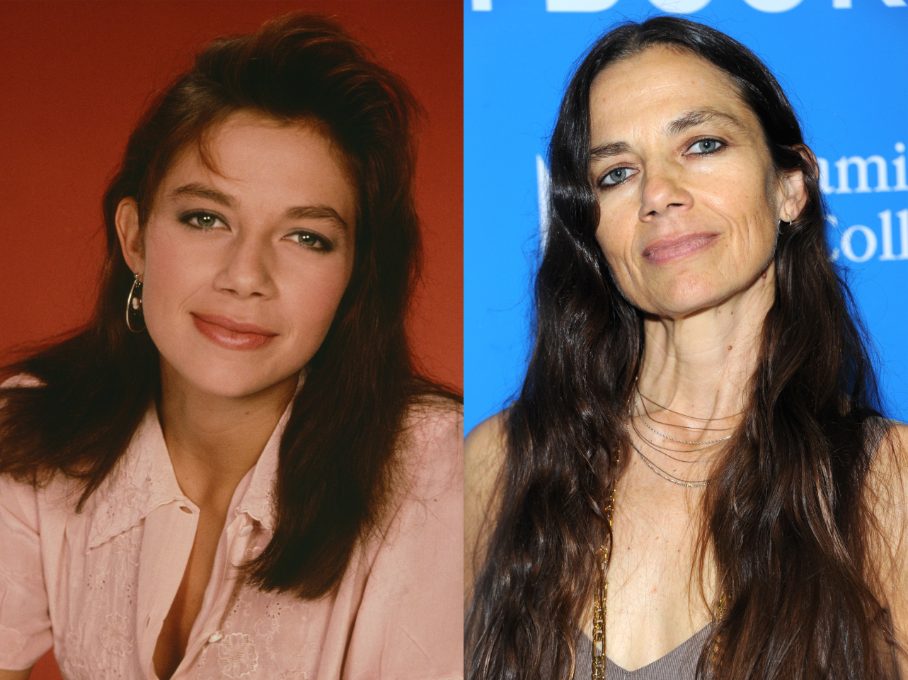 Fotovergleich von Justine Bateman, damals und heute | Quelle: Getty Images