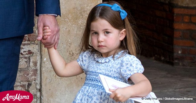 Die kleine Charlotte stiehlt schon wieder mit einem königlichen Handschlag die Show 