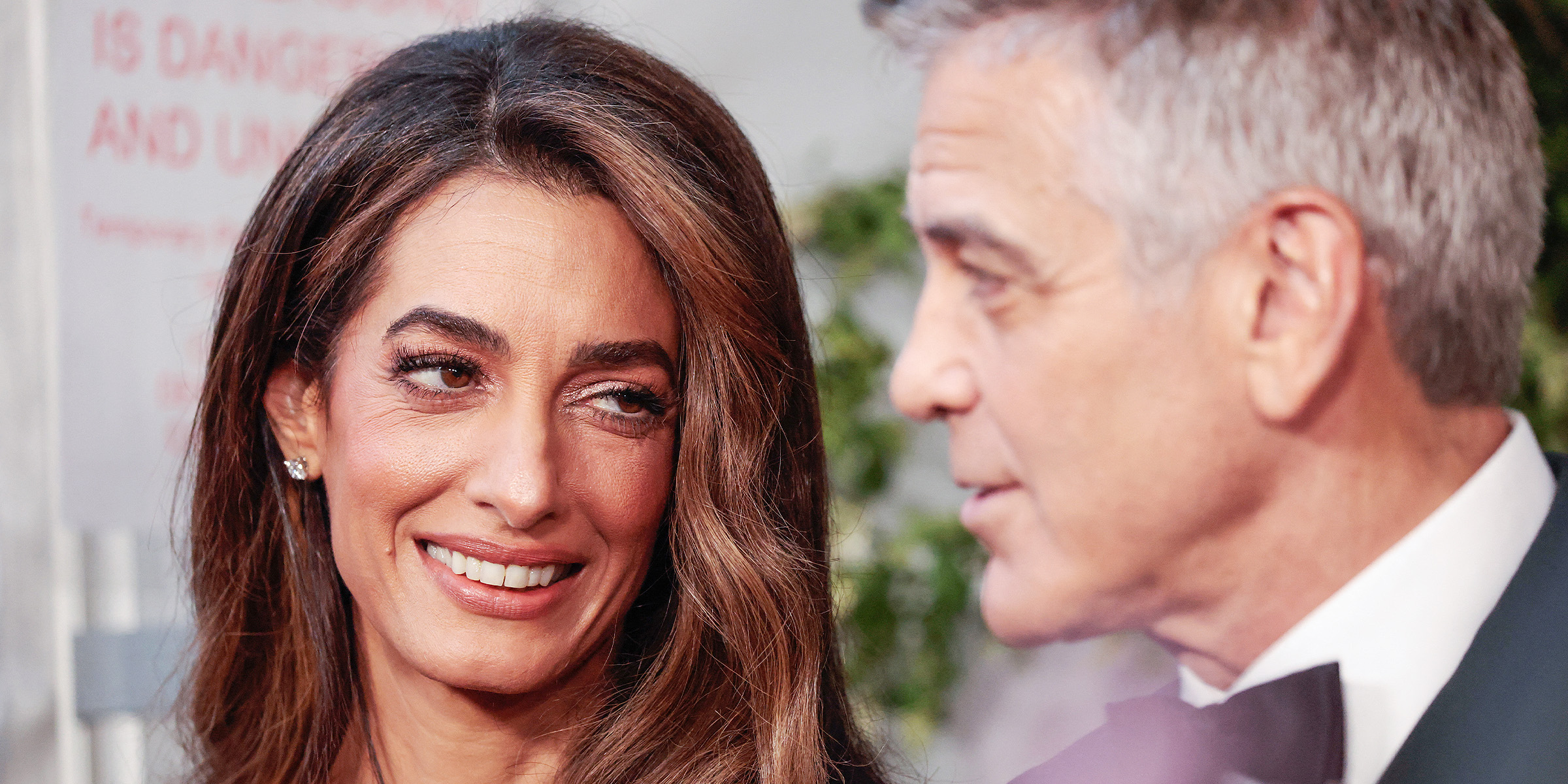 Amal und George Clooney | Quelle: Getty Images