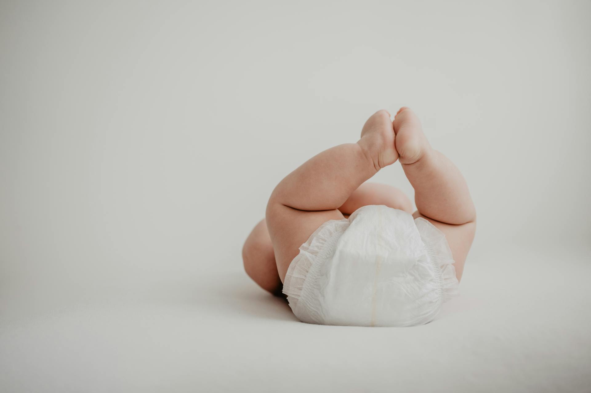 Ein Baby in einer Windel | Quelle: Pexels