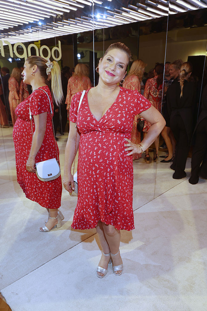 Jeanette Biedermann während der Jubiläumsfeier „40 Jahre Bonprix“ im Curio Haus am 25. Juni 2026 in Hamburg. | Quelle: Getty Images