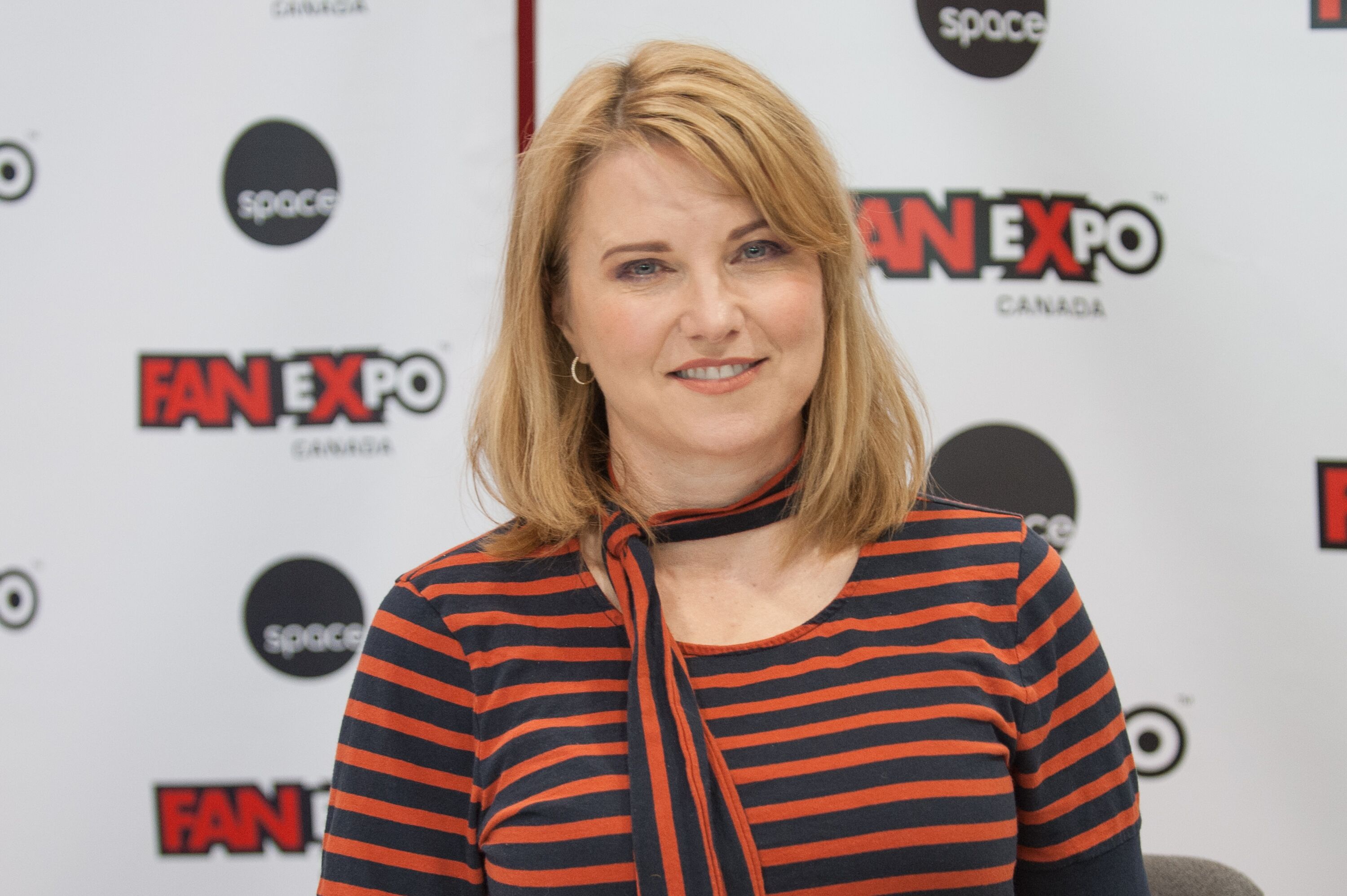 Lucy Lawless besucht die Fan Expo Canada 2018 im Metro Toronto Convention Centre. | Quelle: Getty Images