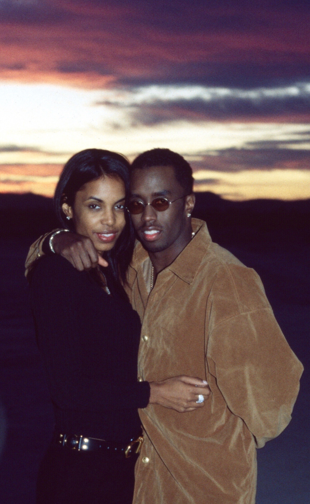 Kim Porter und Sean "Diddy" Combs, ca. 1996 | Quelle: Getty Images