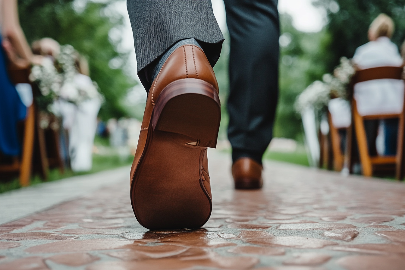 Ein Mann auf dem Weg zu seiner Hochzeit | Quelle: Midjourney