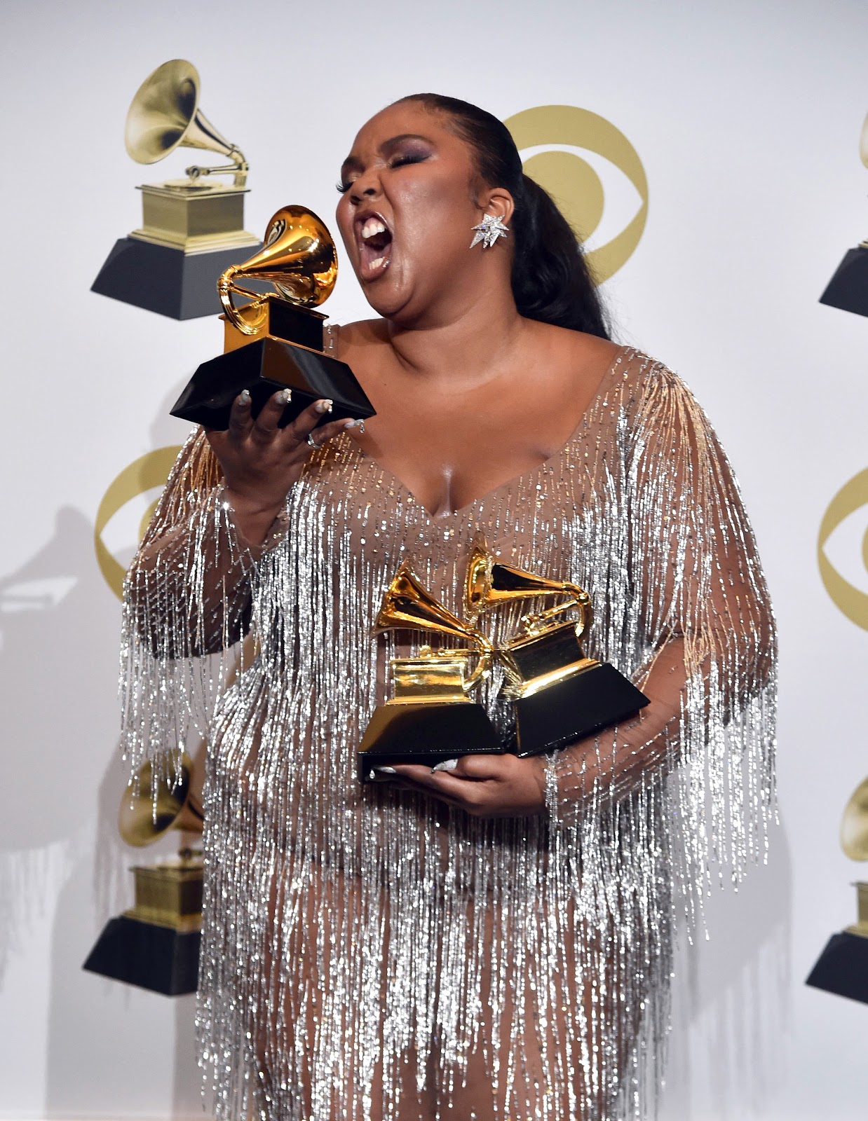 Lizzo während der 62. jährlichen Grammy Awards am 26. Januar 2020 in Los Angeles, Kalifornien. | Quelle: Getty Images