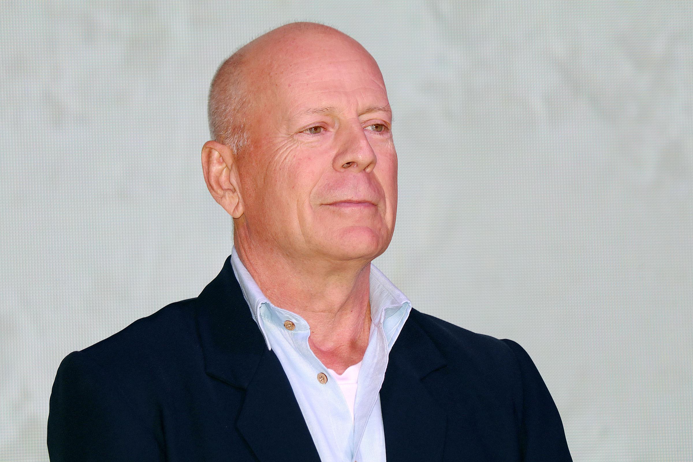 Bruce Willis bei der CocoBaba- und Ushopal-Aktivität am 4. November 2019 in Shanghai, China | Quelle: Getty Images