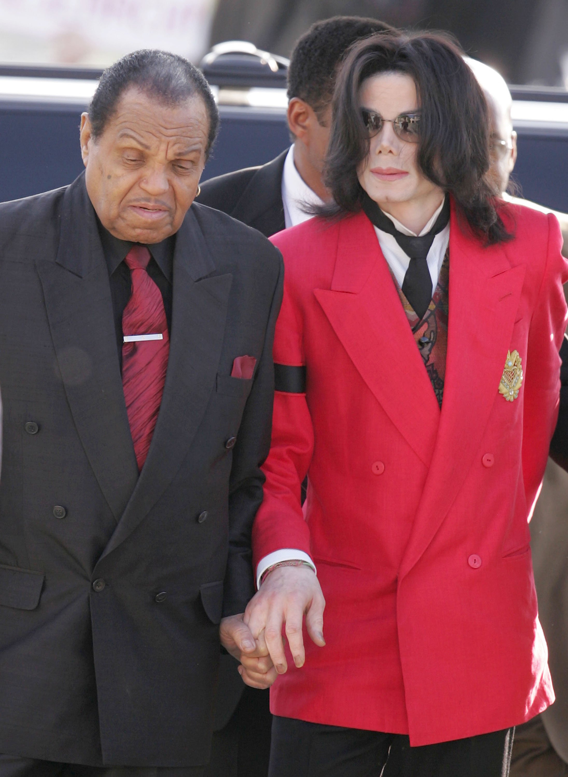 Michael Jackson und Joe Jackson | Quelle: Getty Images