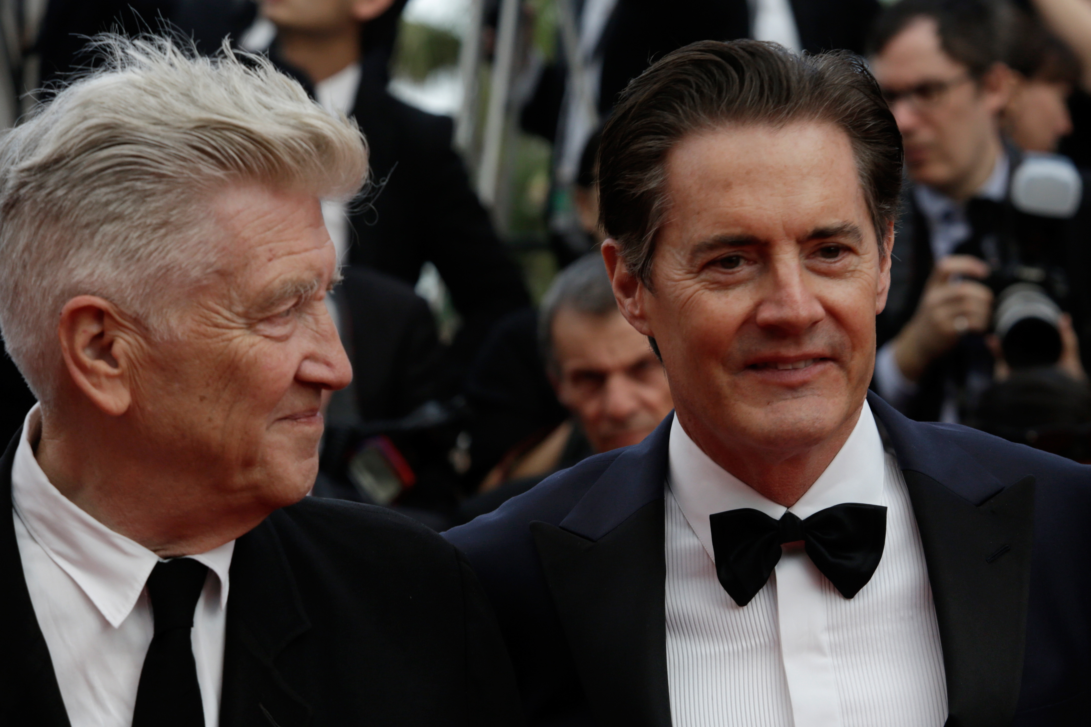 David Lynch und Kyle MacLachlan besuchen die Filmfestspiele von Cannes am 25. Mai 2017 | Quelle: Getty Images