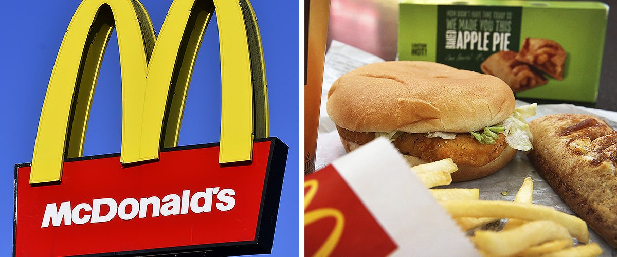 McDonald's Schild und Menü | Quelle: Getty Images