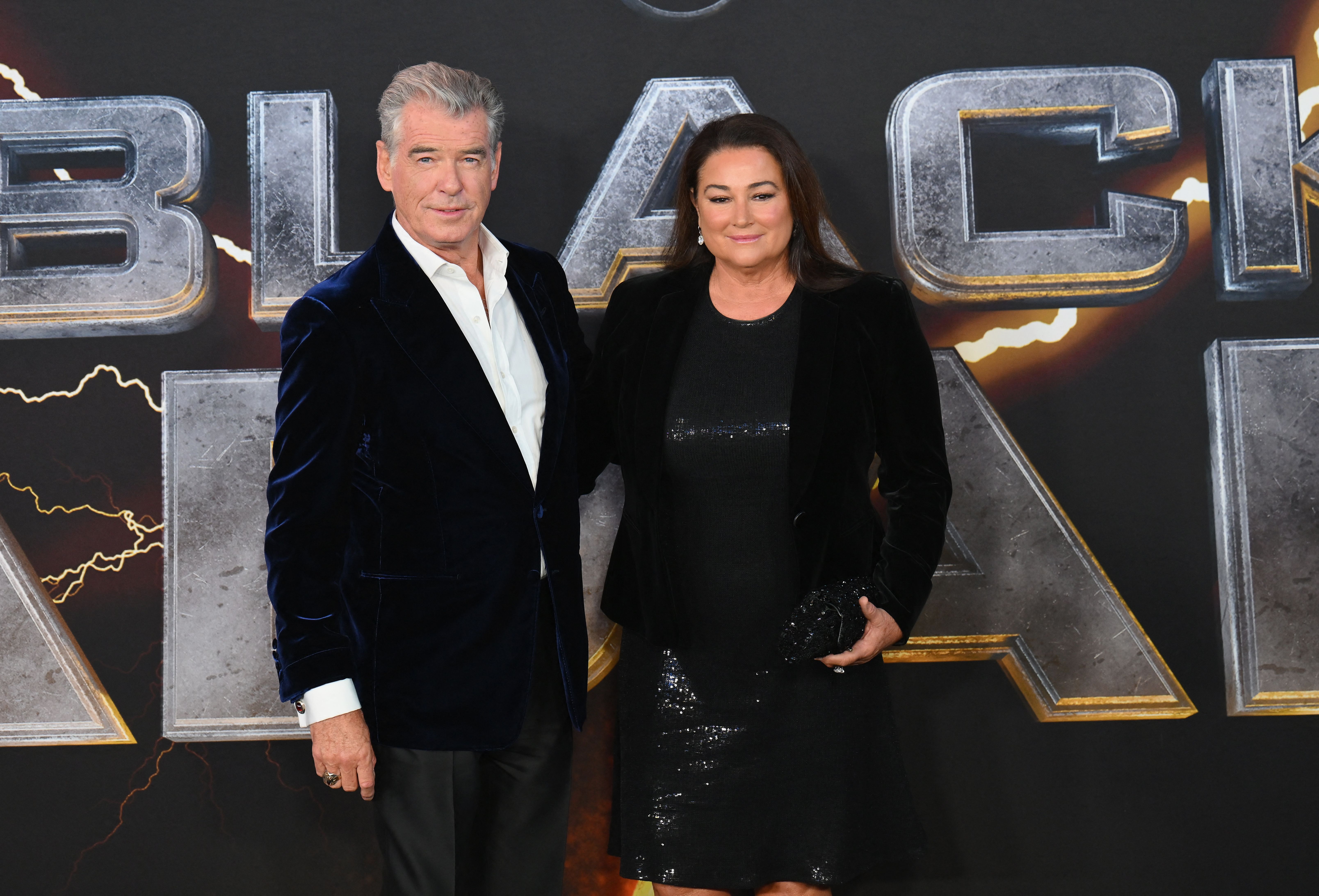 Pierce spielte in „Black Adam“ die Rolle des Doctor Fate und trug während der Dreharbeiten seinen eigenen Ehering, um Keely immer nah bei sich zu haben. | Quelle: Getty Images