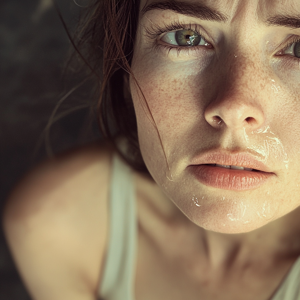 A close-up of an angry woman | Source: Midjourney