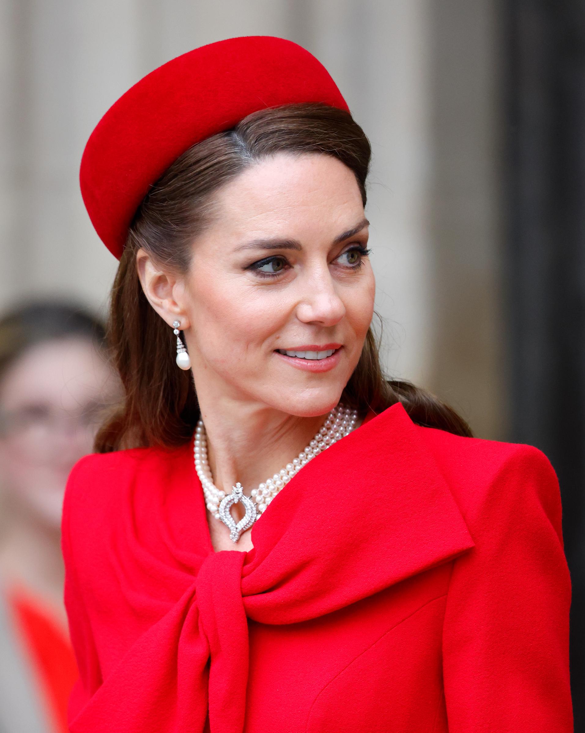 Prinzessin Catherine ist beim Commonwealth Day in der Westminster Abbey am 10. März 2025 in London, England, zu sehen | Quelle: Getty Images