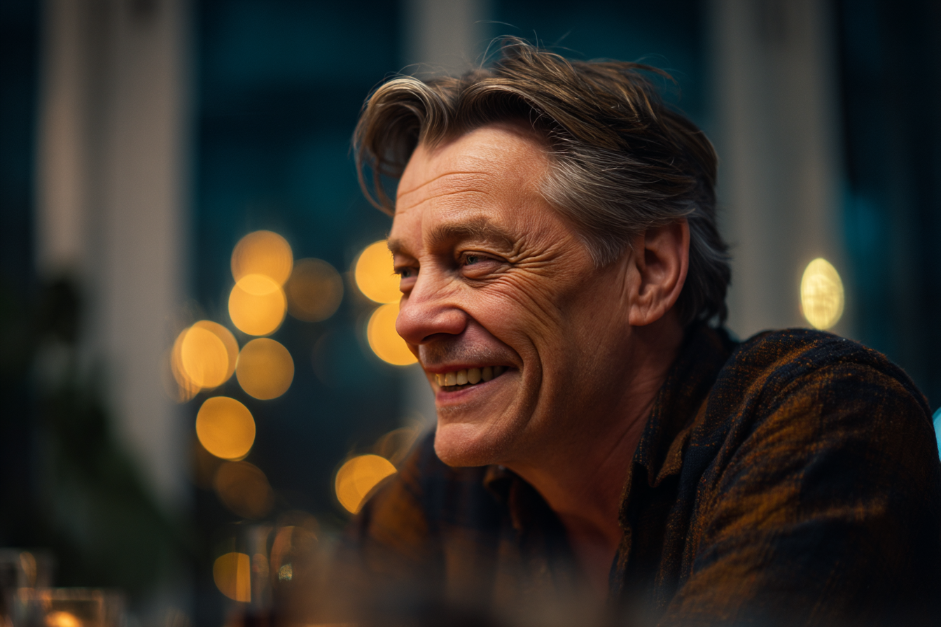 Ein lachender Mann | Quelle: Midjourney