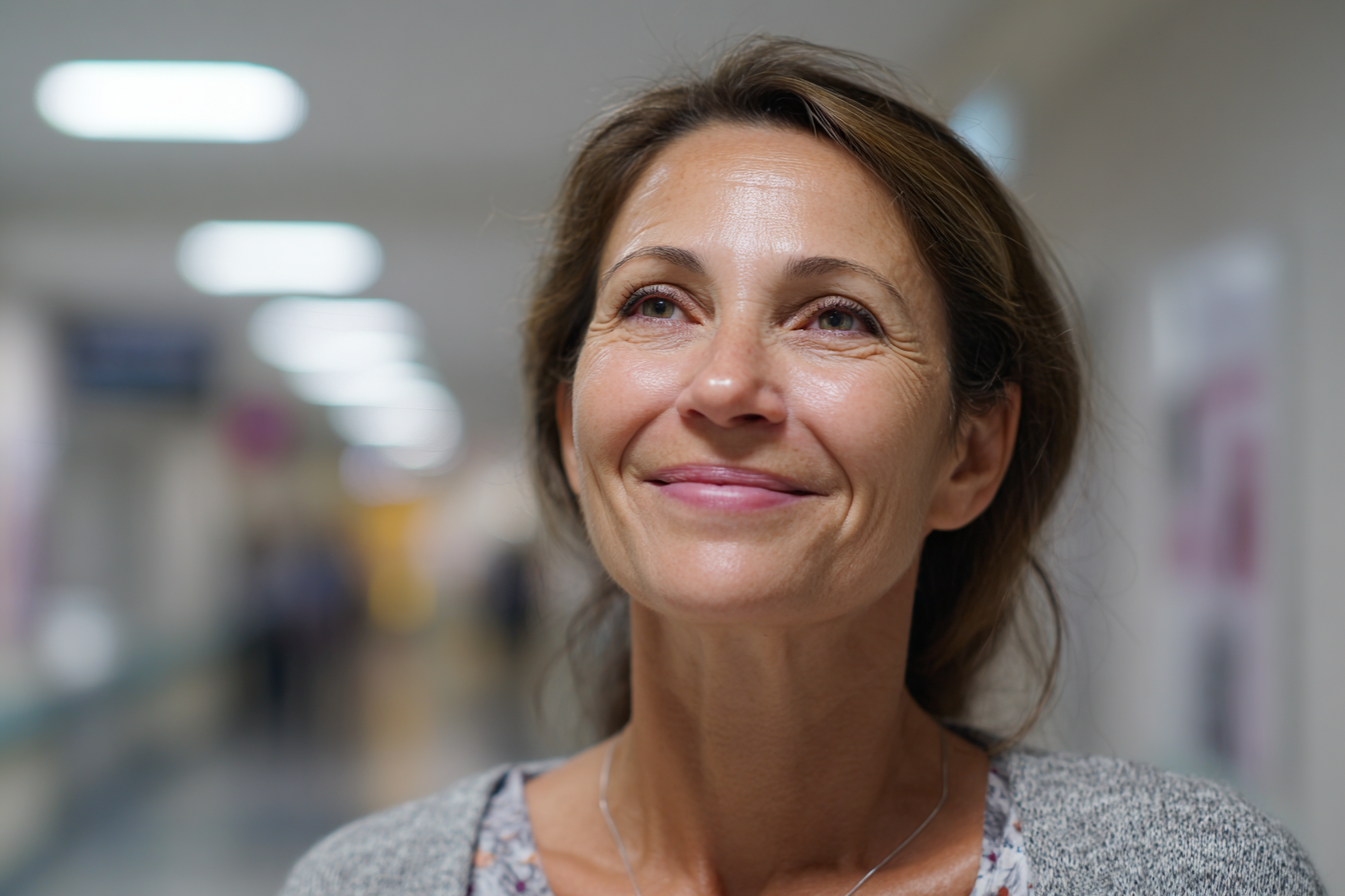 Uśmiechnięta kobieta | Źródło: Midjourney