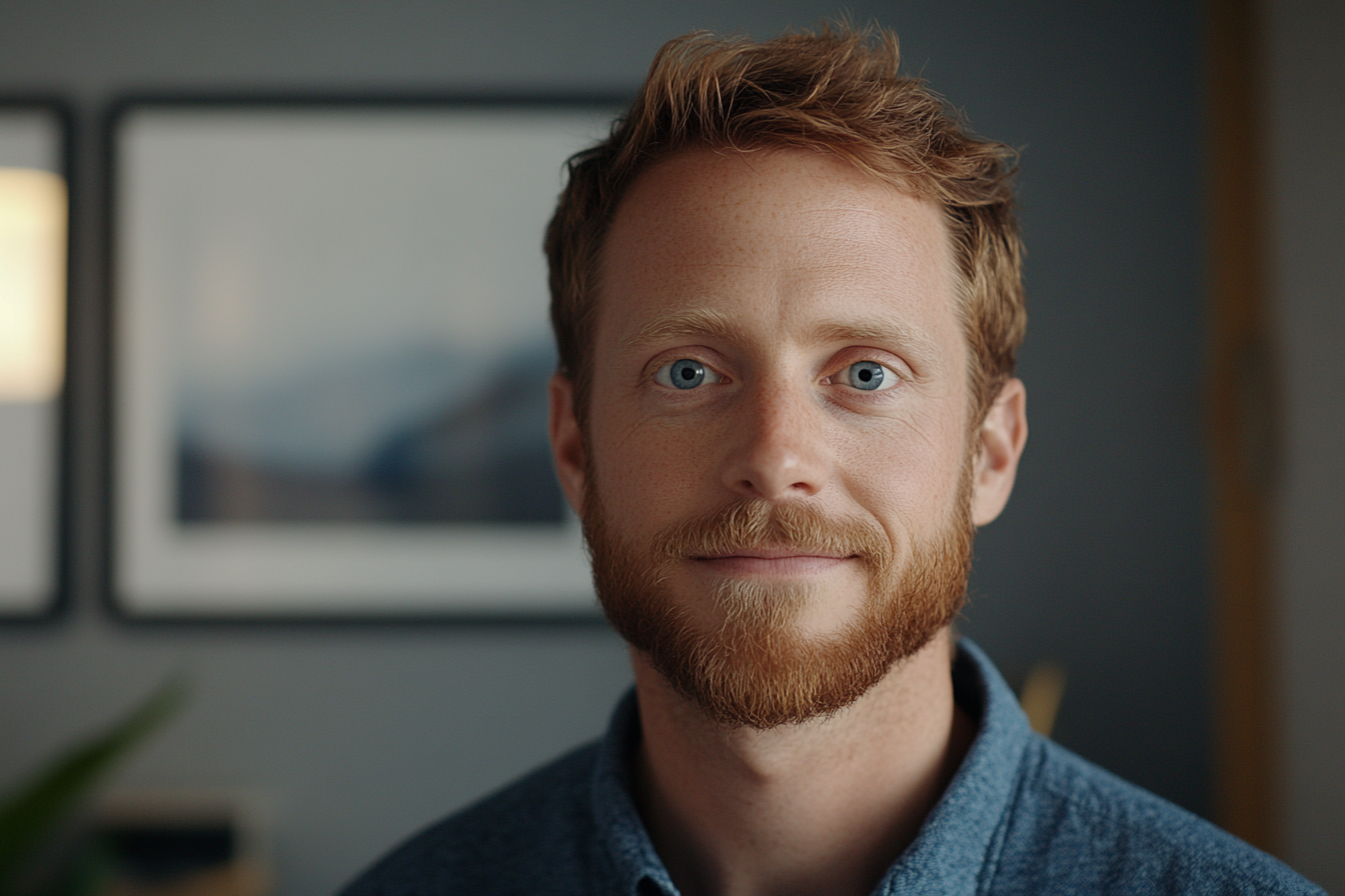 Ein Mann, der geradeaus schaut | Quelle: Midjourney
