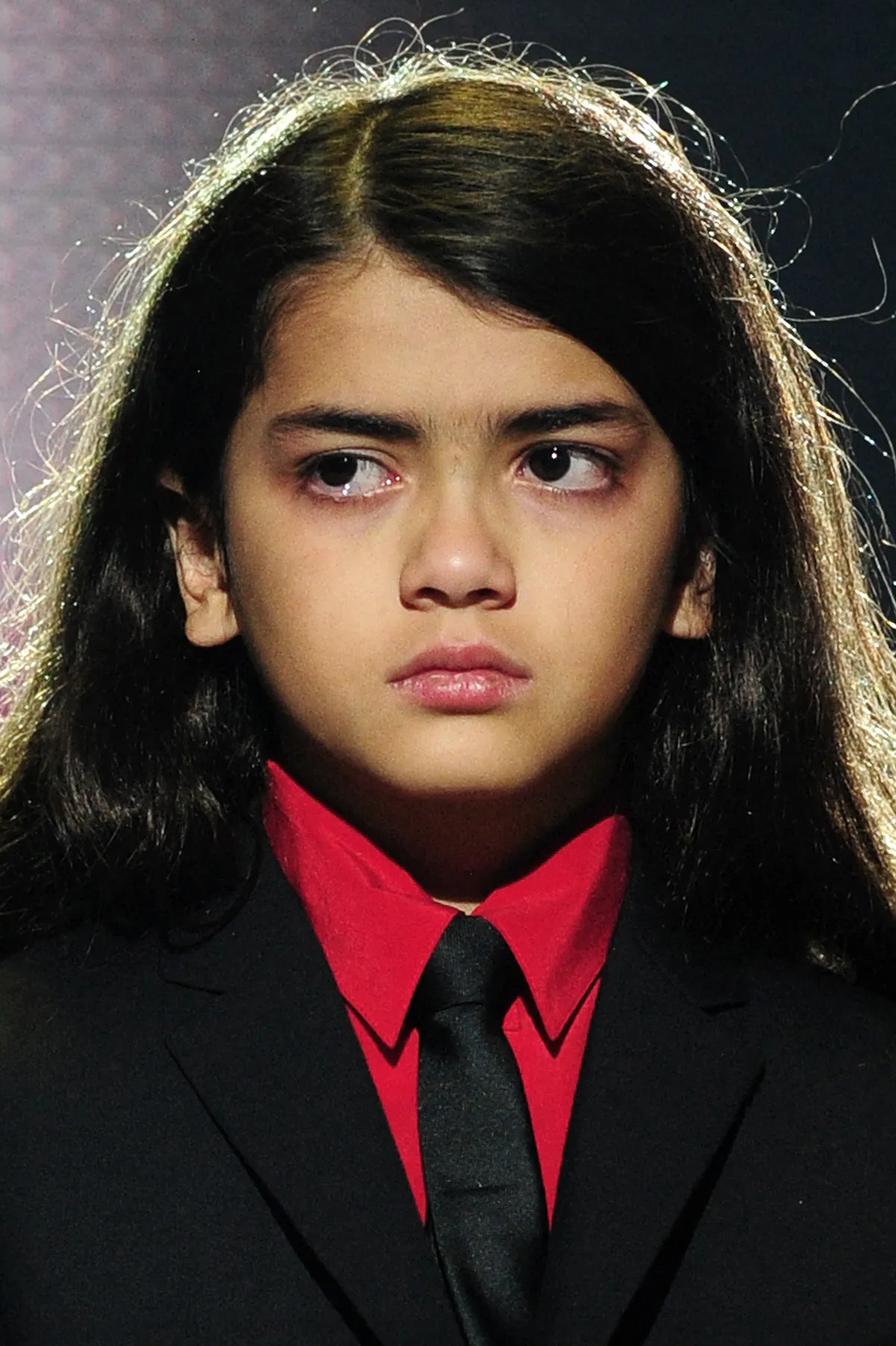 Blanket Jackson auf der Bühne beim „Michael Forever“-Konzert zum Gedenken an Michael Jackson in Wales im Jahr 2009 | Quelle: Getty Images