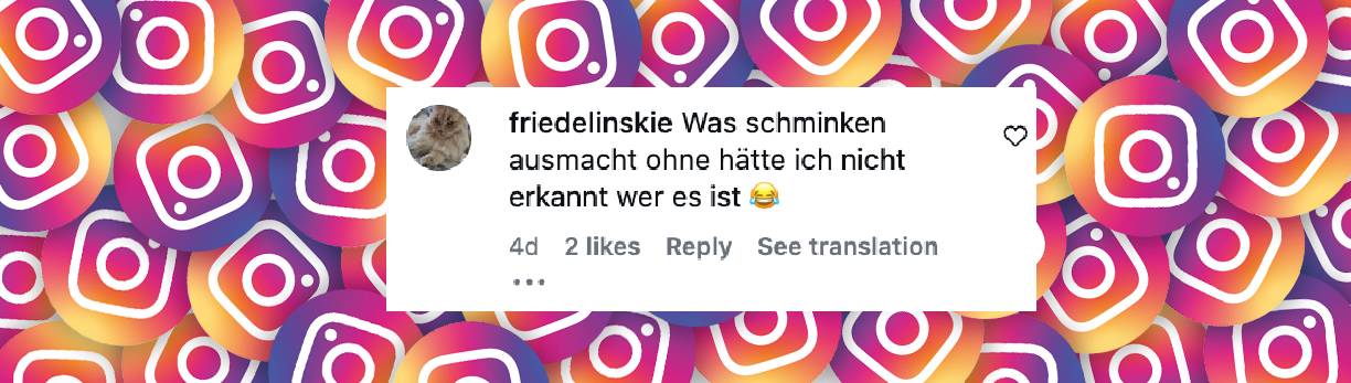 Instagram-Kommentar der Fans | Quelle: instagram.com/p/DUGgpbKCJ-T/c/18073984664455675/