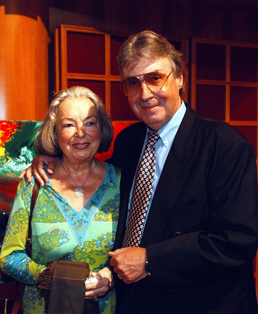 Peter Alexander mit Ehefrau Hilde | Quelle: Getty Images