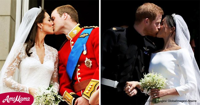 Königlicher Experte verglich Hochzeitsfotos von Herzogin Kate und Meghan 