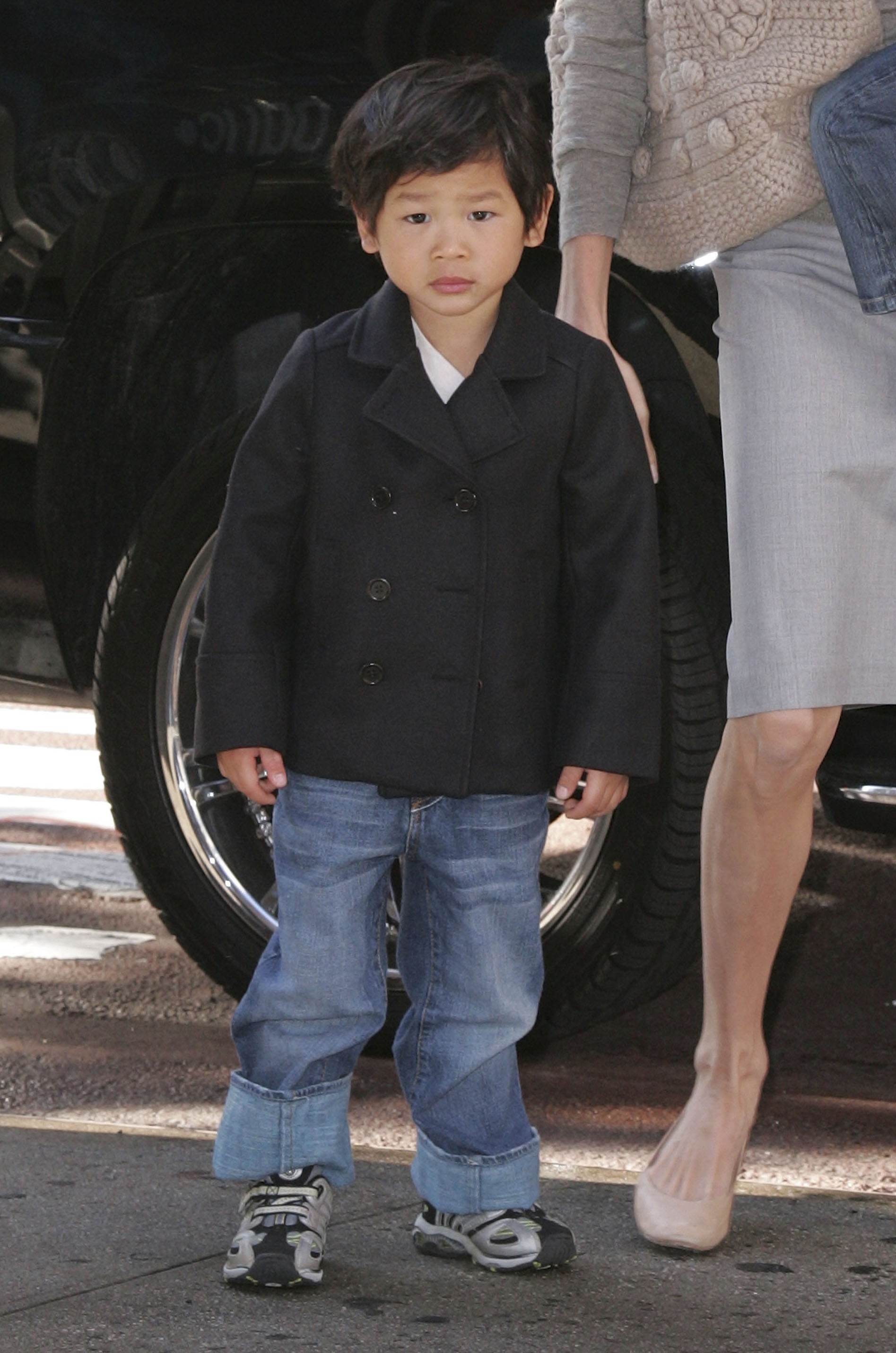 Pax Jolie-Pitt im Borders-Buchladen am 20. September 2007 in New York. | Quelle: Getty Images