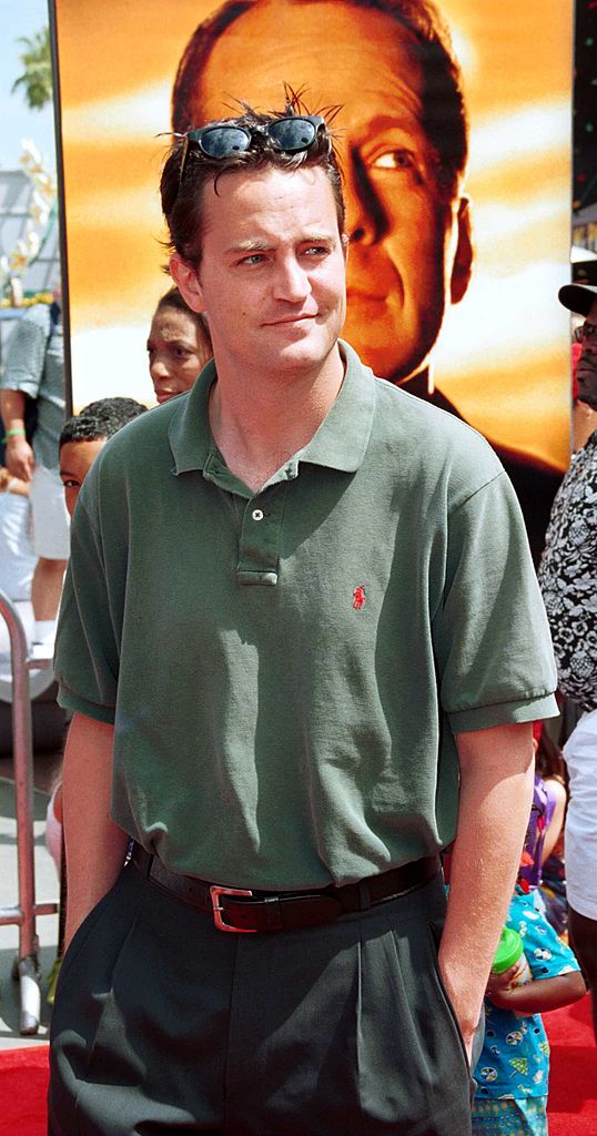 Matthew Perry bei der Filmpremiere von "The Kid" am 25. Juni 2000 in Orange, Kalifornien | Quelle: Getty Images