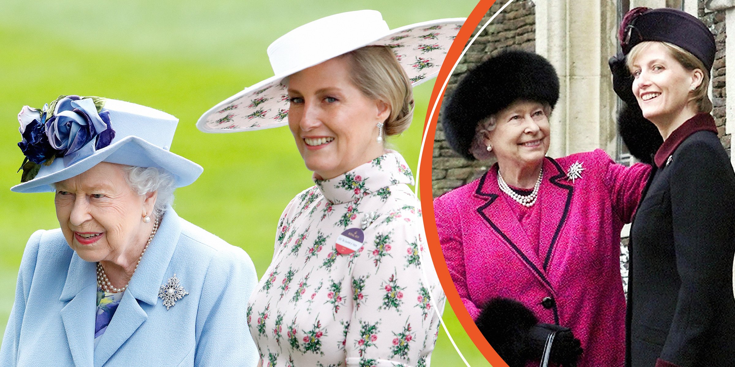 Königin Elizabeth II. und Sophie, Gräfin von Wessex | Quelle: Getty Images 