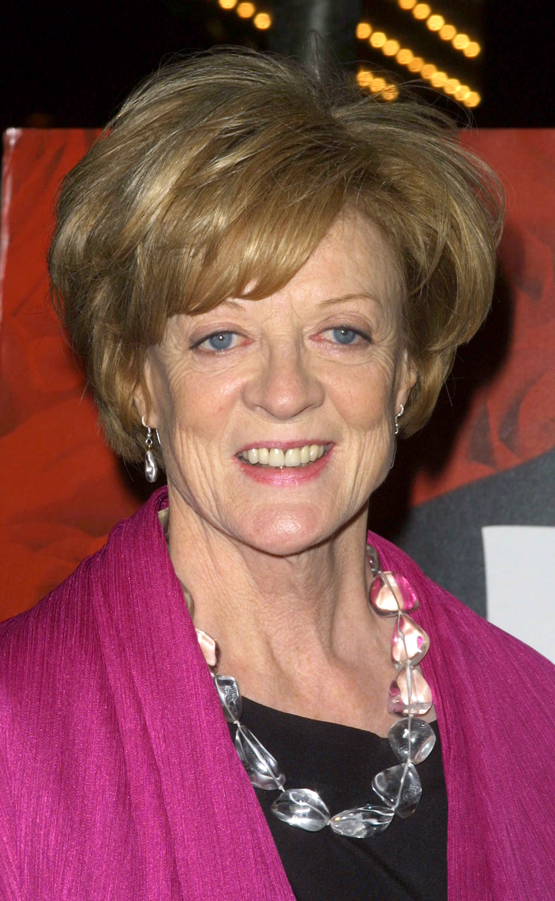 Maggie Smith bei der New Yorker Premiere von "Gosford Park", 2001| Quelle: Getty Images