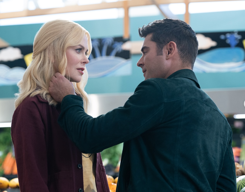 Nicole Kidman und Zac Efron während einer Szene in "A Family Affair", vom 1. Juli 2024 | Quelle: Instagram/nicolekidman