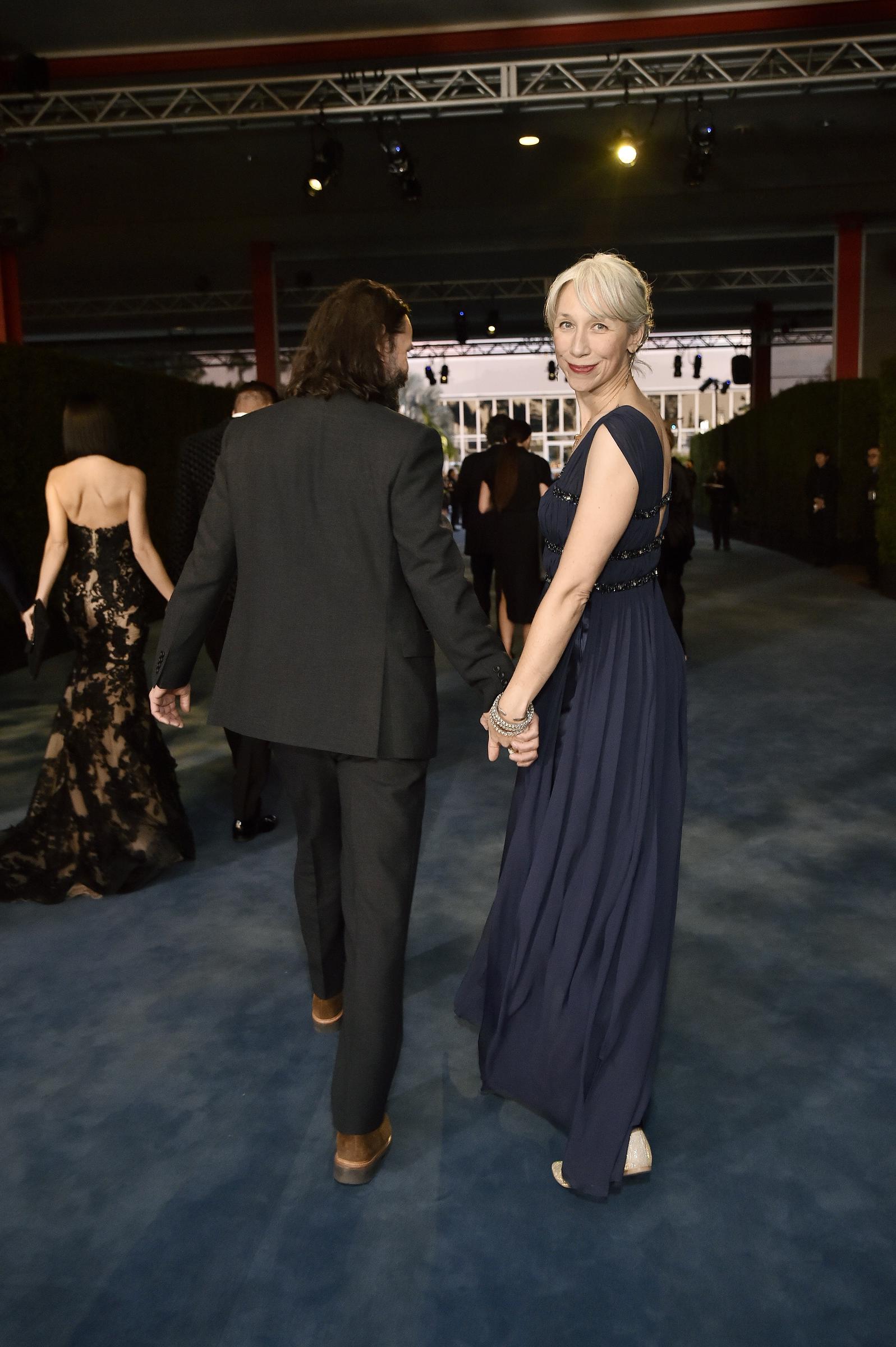 Alexandra Grant und Keanu Reeves bei der LACMA Art + Film Gala 2019 am 2. November 2019 | Quelle: Getty Images