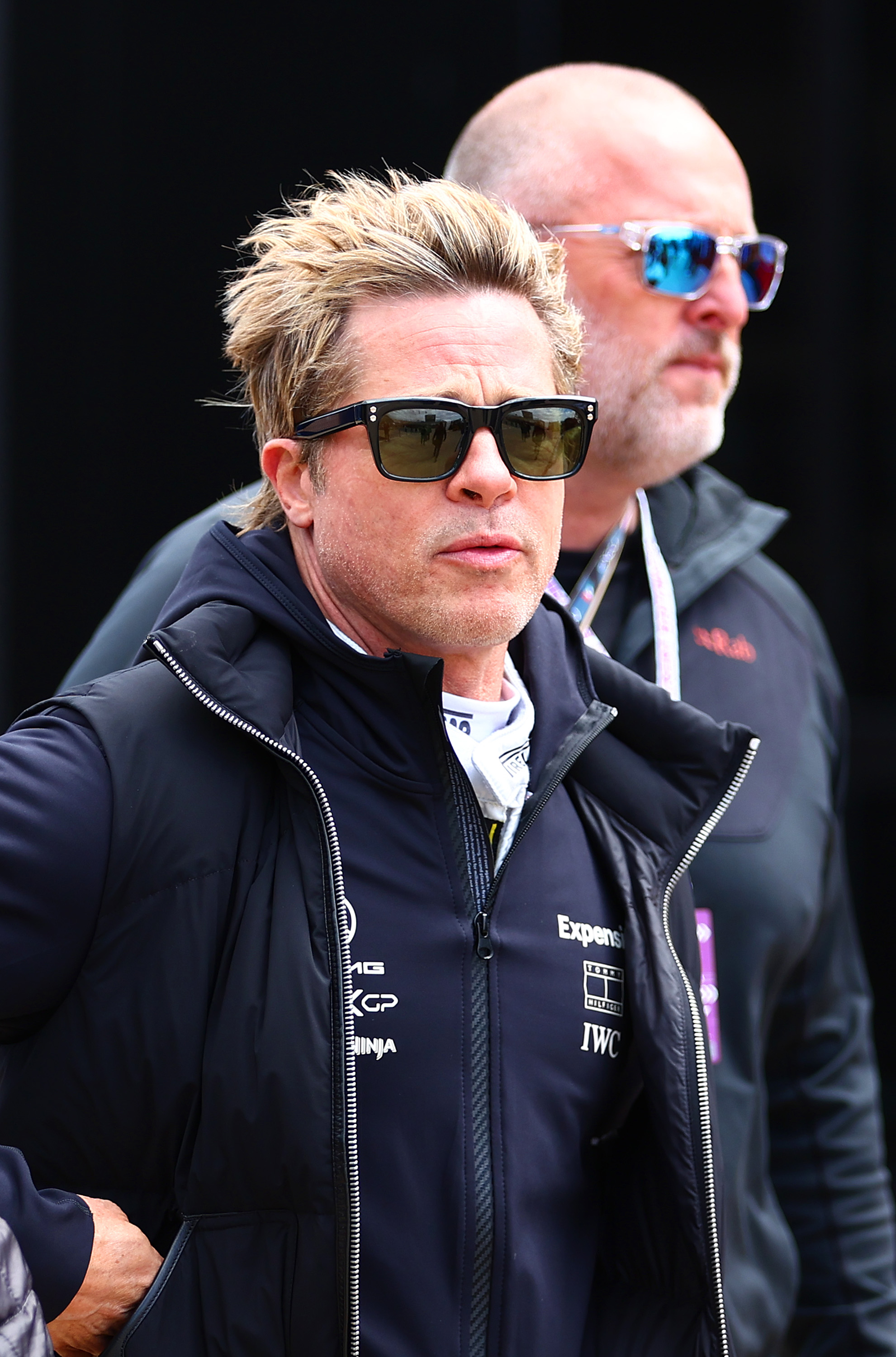 Brad Pitt beim F1 Grand Prix of Great Britain in Northampton, England am 4. Juli 2024 | Quelle: Getty Images