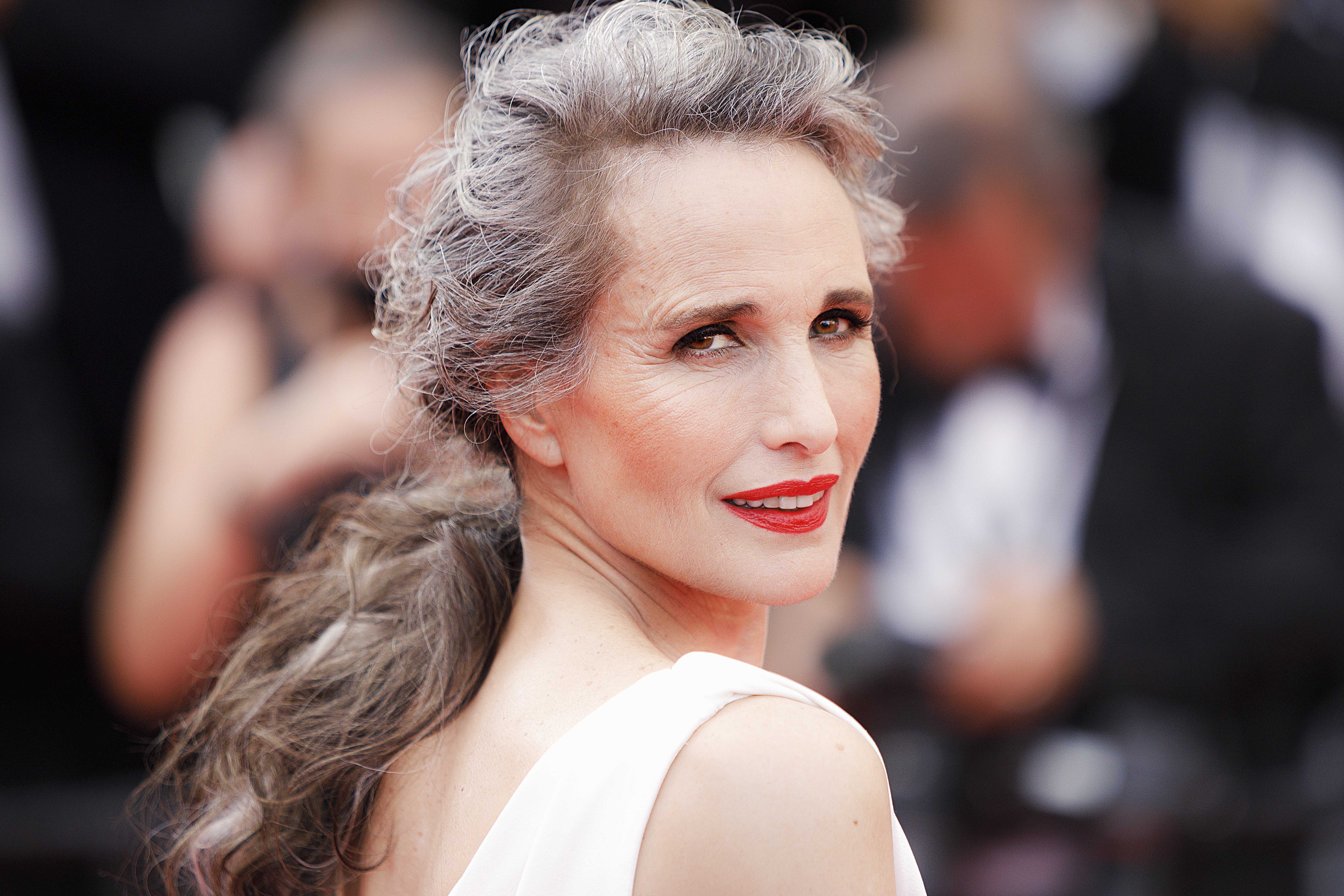 Andie MacDowell in Cannes, Frankreich am 7. Juli 2021 | Quelle: Getty Images