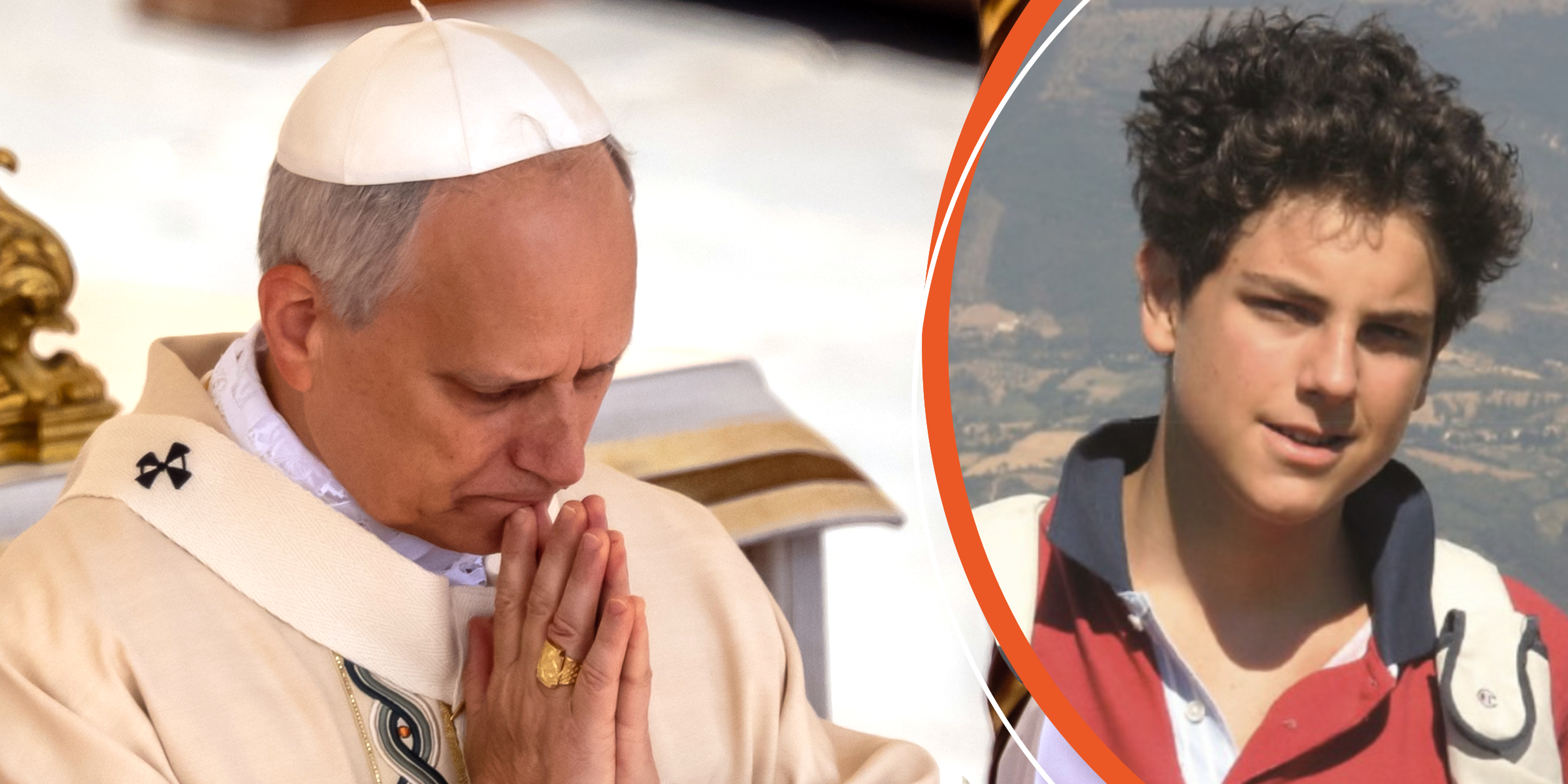 Papst Leo XIV. | Der selige Carlo Acutis | Quelle: Facebook/vaticannews