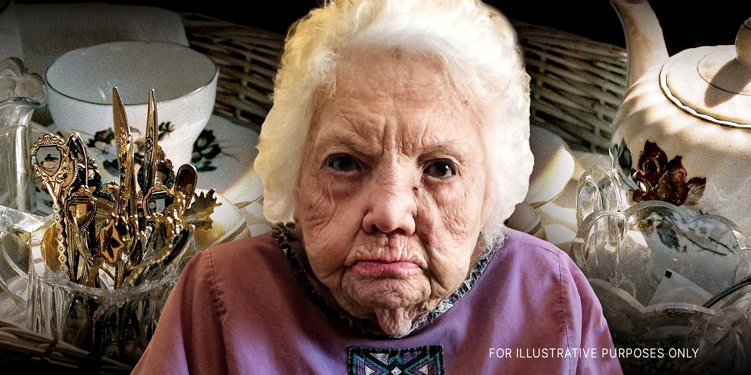 Eine wütende ältere Frau | Quelle: Flickr