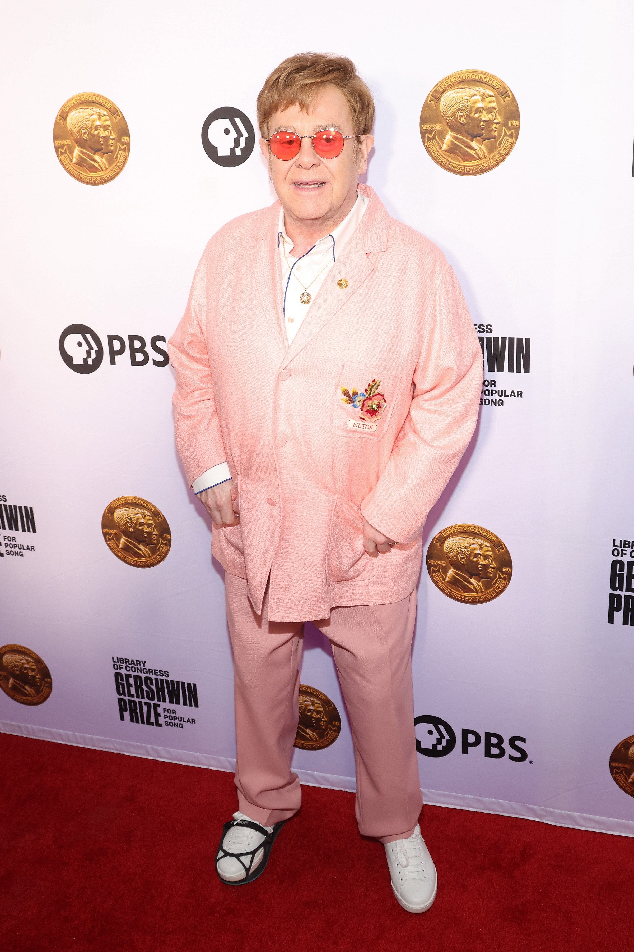 Elton John bei der Verleihung des Gershwin-Preises 2024 am 20. März 2024 in Washington, DC | Quelle: Getty Images