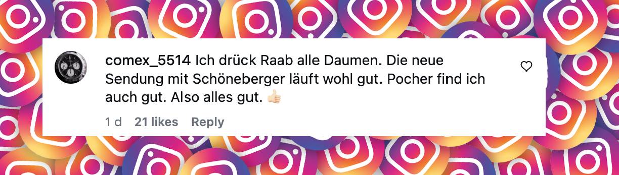 Fan-Kommentare | Quelle: instagram.com/reel/DWN2FL1DA50/