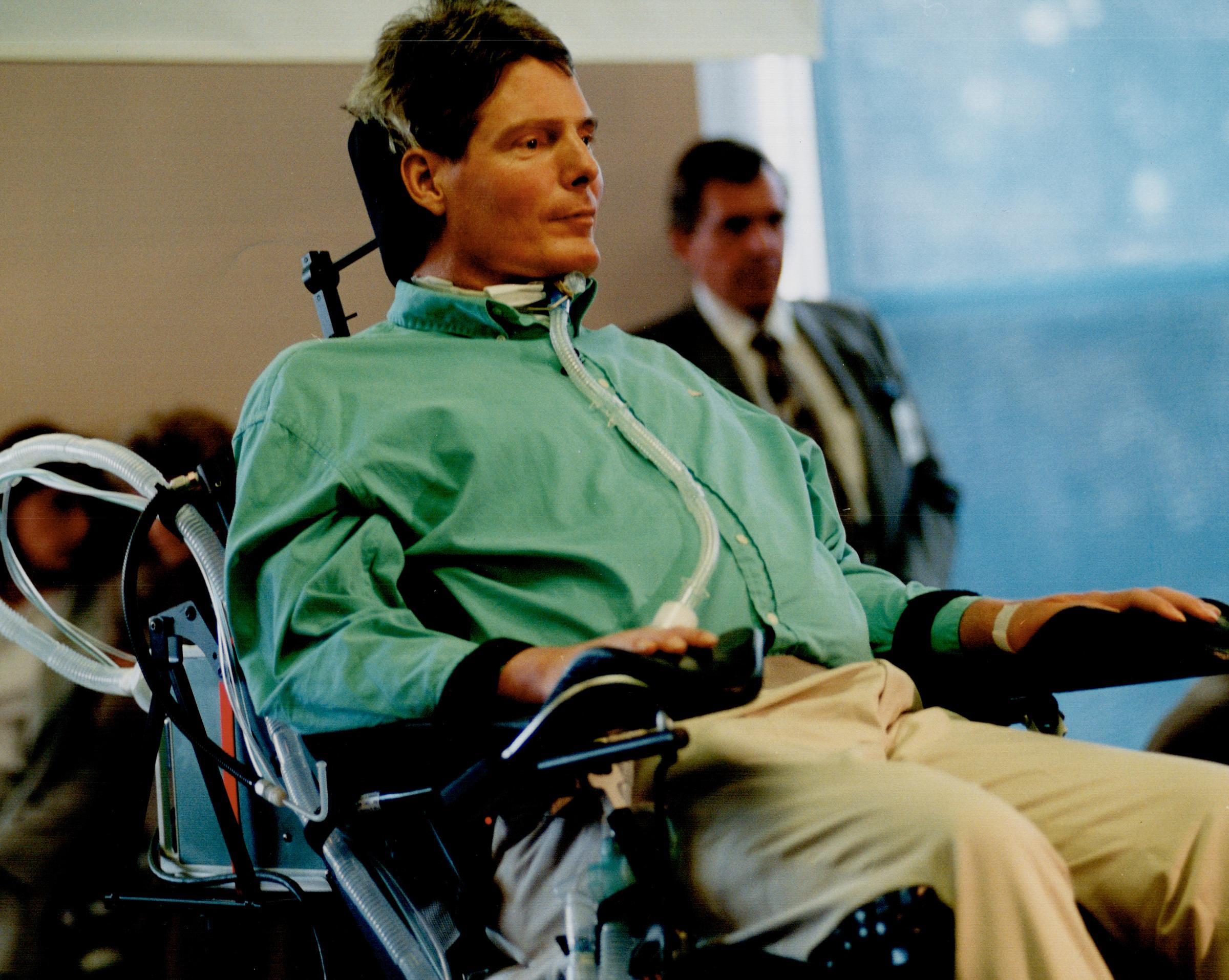 Christopher Reeve, fotografiert am 4. September 1996 | Quelle: Getty Images