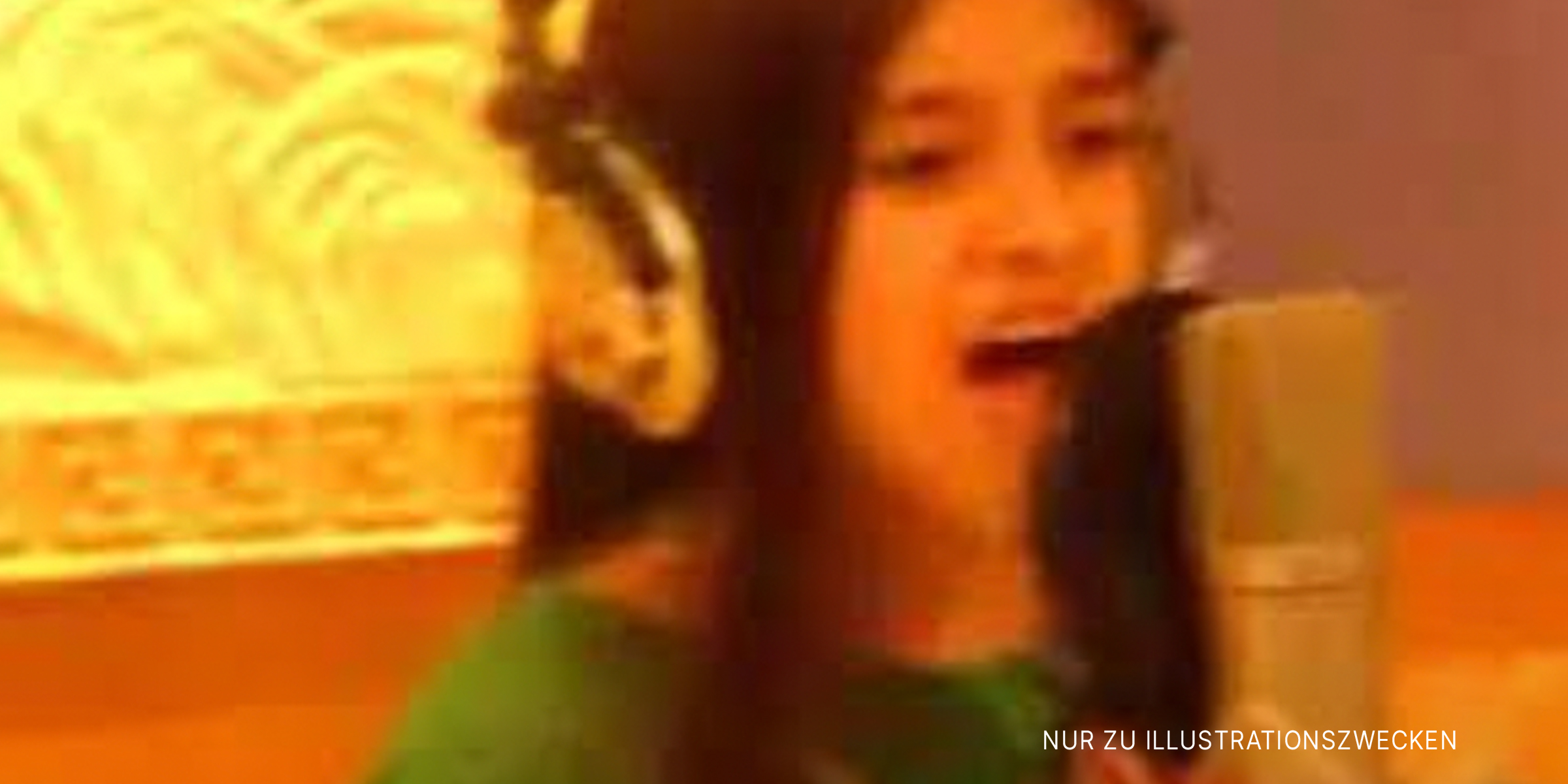 Arabisches Mädchen singt | Quelle: Flickr