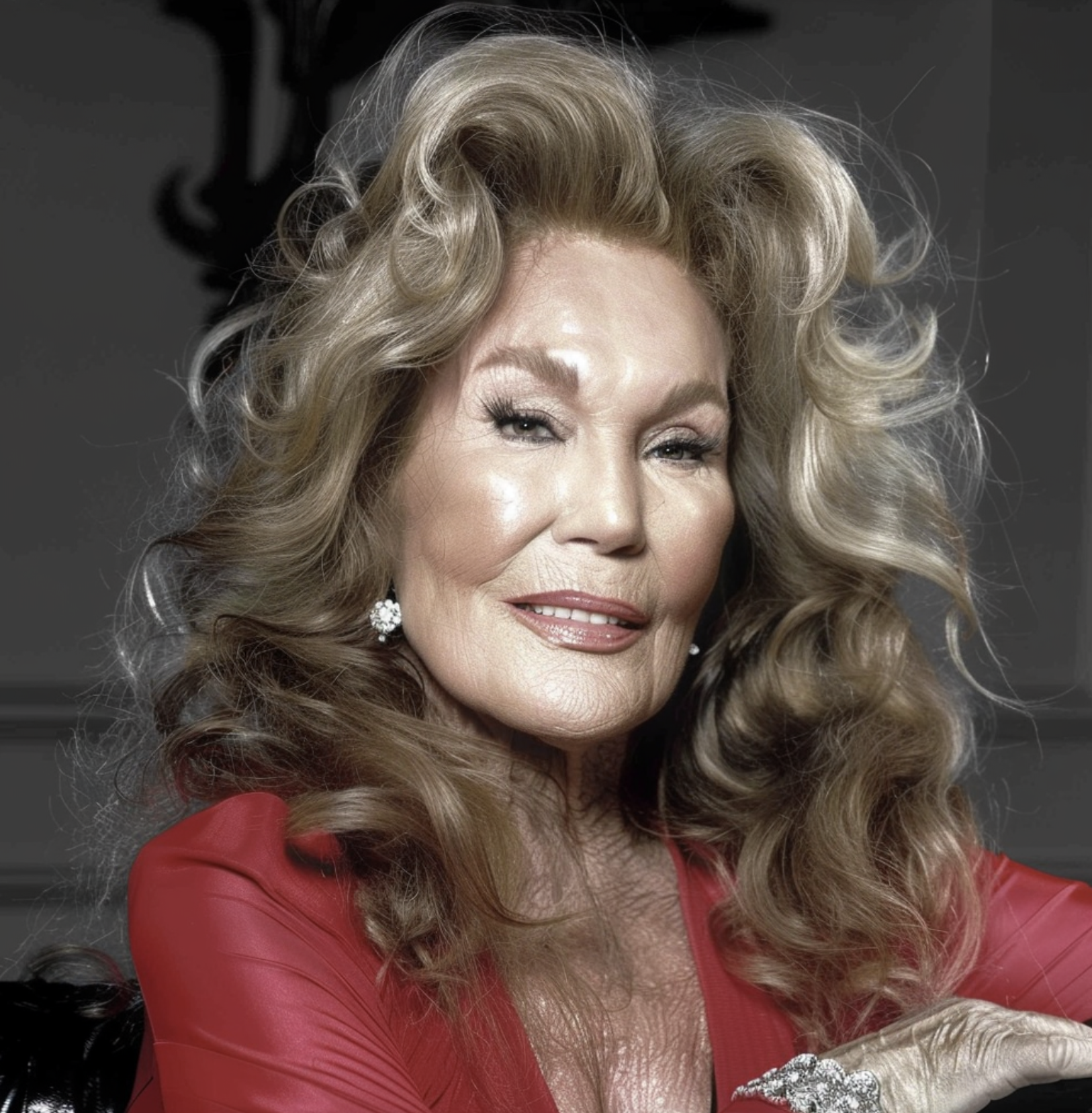 Jocelyn Wildenstein via AI | Quelle: Midjourney