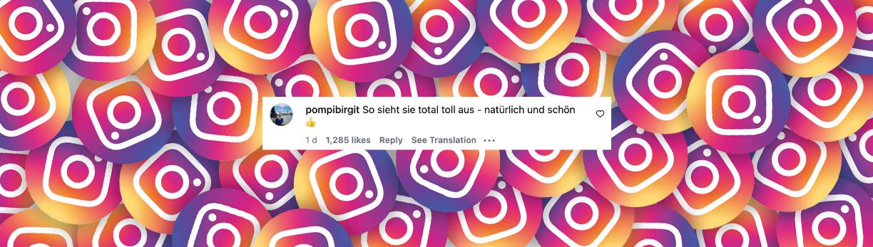 Nutzer-Kommentar zum neuen Aussehen | Quelle: Instagram/joyn.de