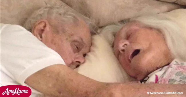 Nach 75 Jahren Ehe starb das Paar Hand in Hand in nur 24 Stunden Abstand voneinander