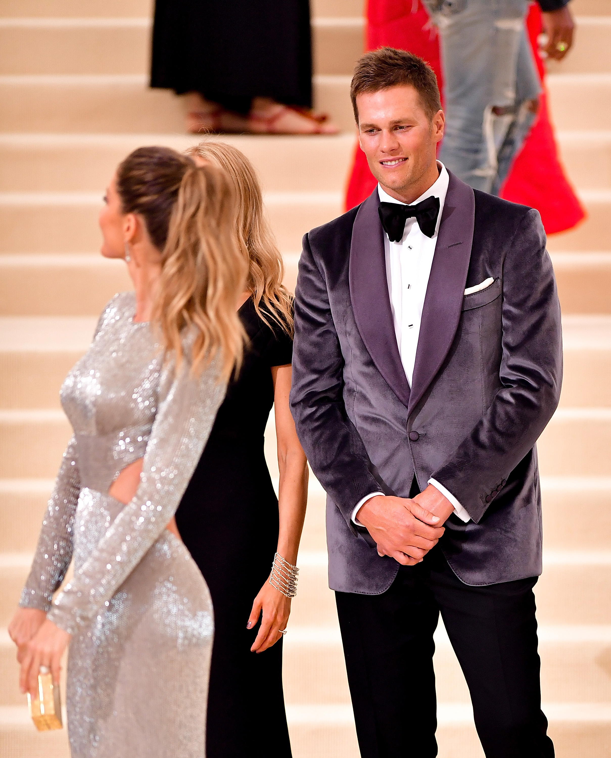 Gisele Bündchen und Tom Brady bei der Met Gala in New York City am 1. Mai 2017 | Quelle: Getty Images