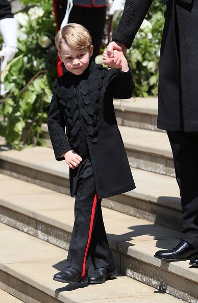 Prinz George, Hochzeit von Meghan Markle und Prinz Harry, Windsor Castle, 2018 | Quelle: Getty Images
