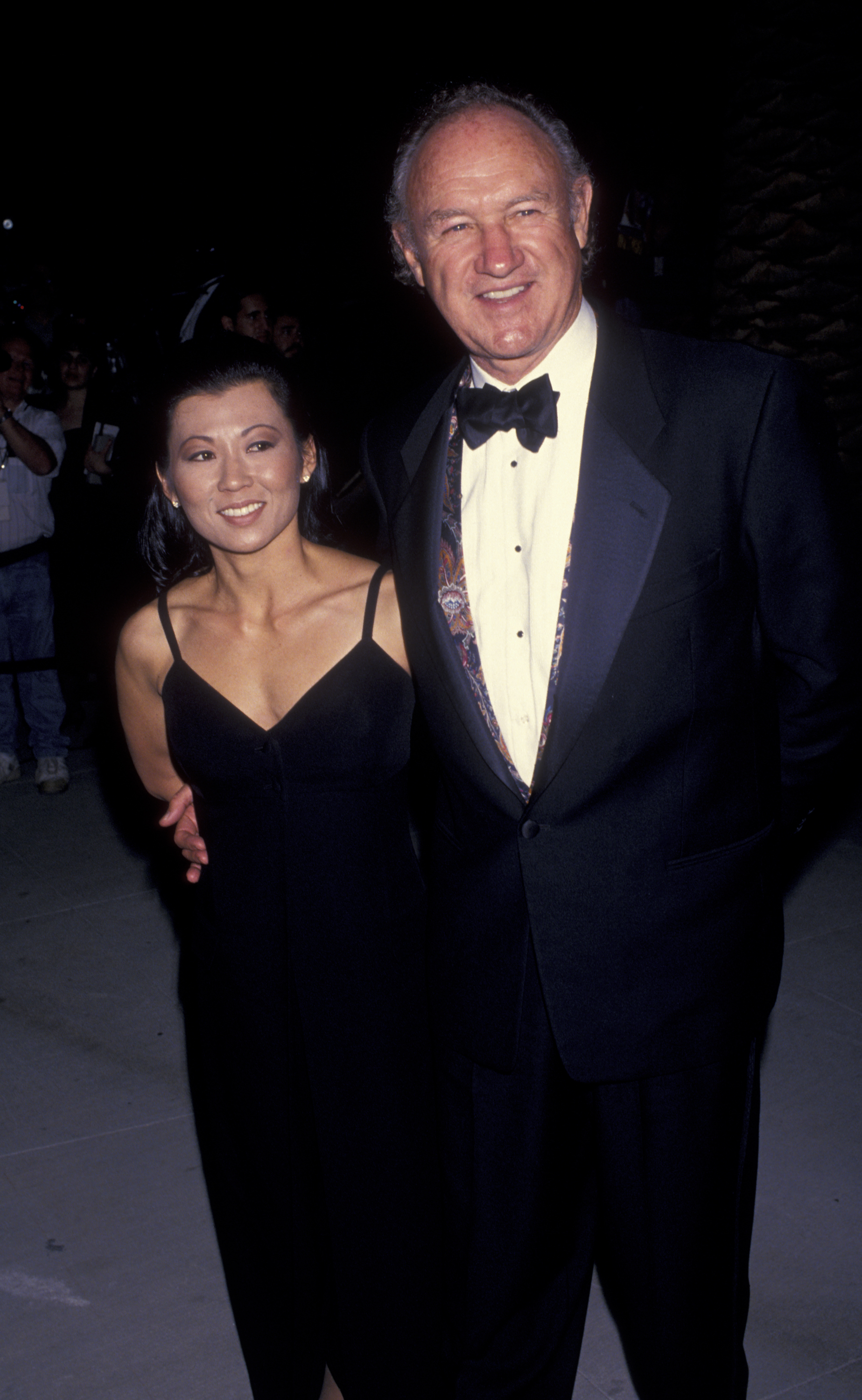 Betsy Hackman und Gene Hackman besuchen die Vanity Fair Oscar Party am 21. März 1994 in West Hollywood, Kalifornien | Quelle: Getty Images