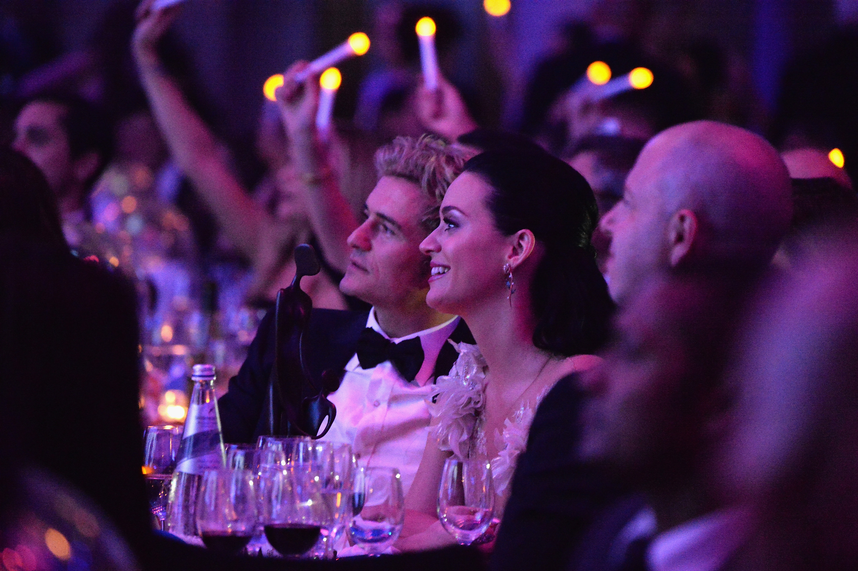 Orlando Bloom und Katy Perry besuchen den 12. jährlichen UNICEF Snowflake Ball im Cipriani Wall Street am 29. November 2016 in New York City | Quelle: Getty Images