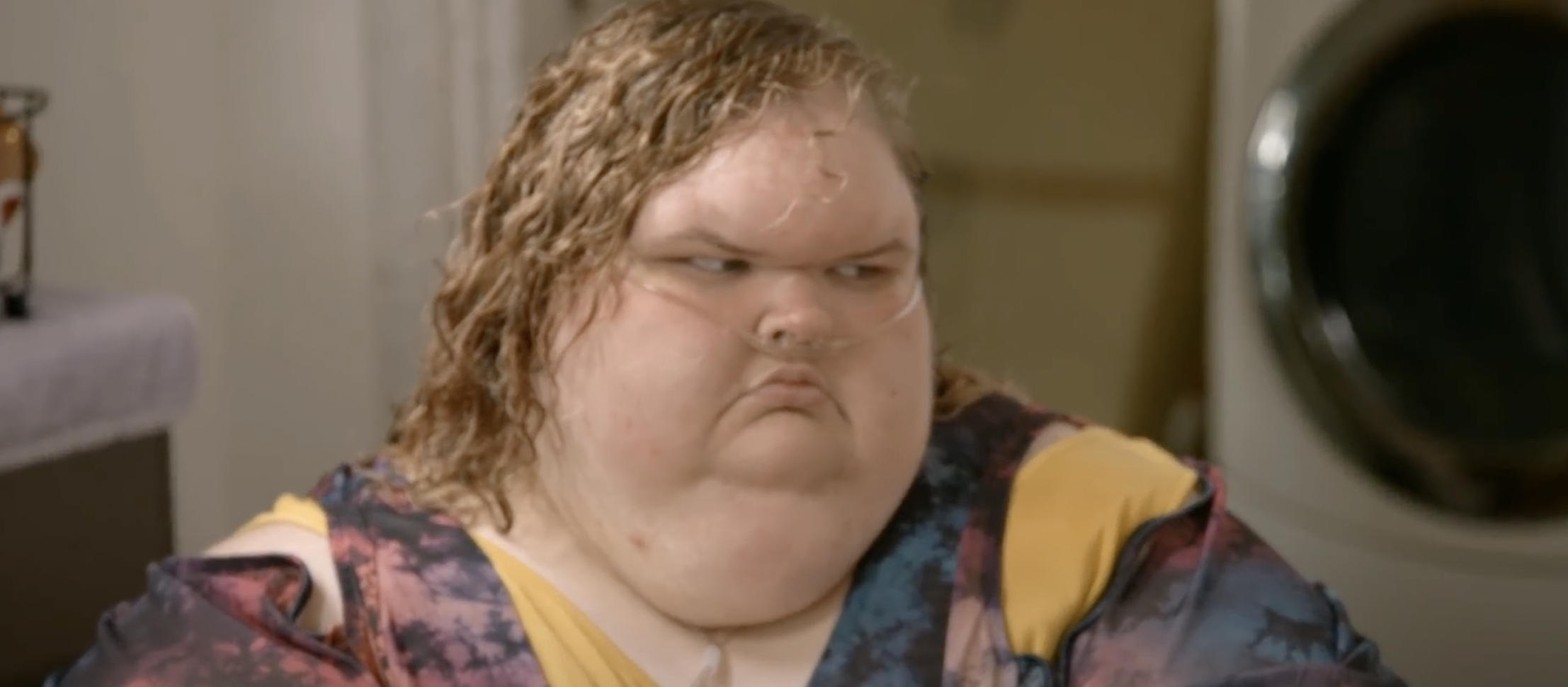 Eine Szene aus „1000-lb Sisters“, in der Tammy mit ihrer neuen Krankenschwester kocht, gepostet am 29. November 2021. | Quelle: YouTube/TLC