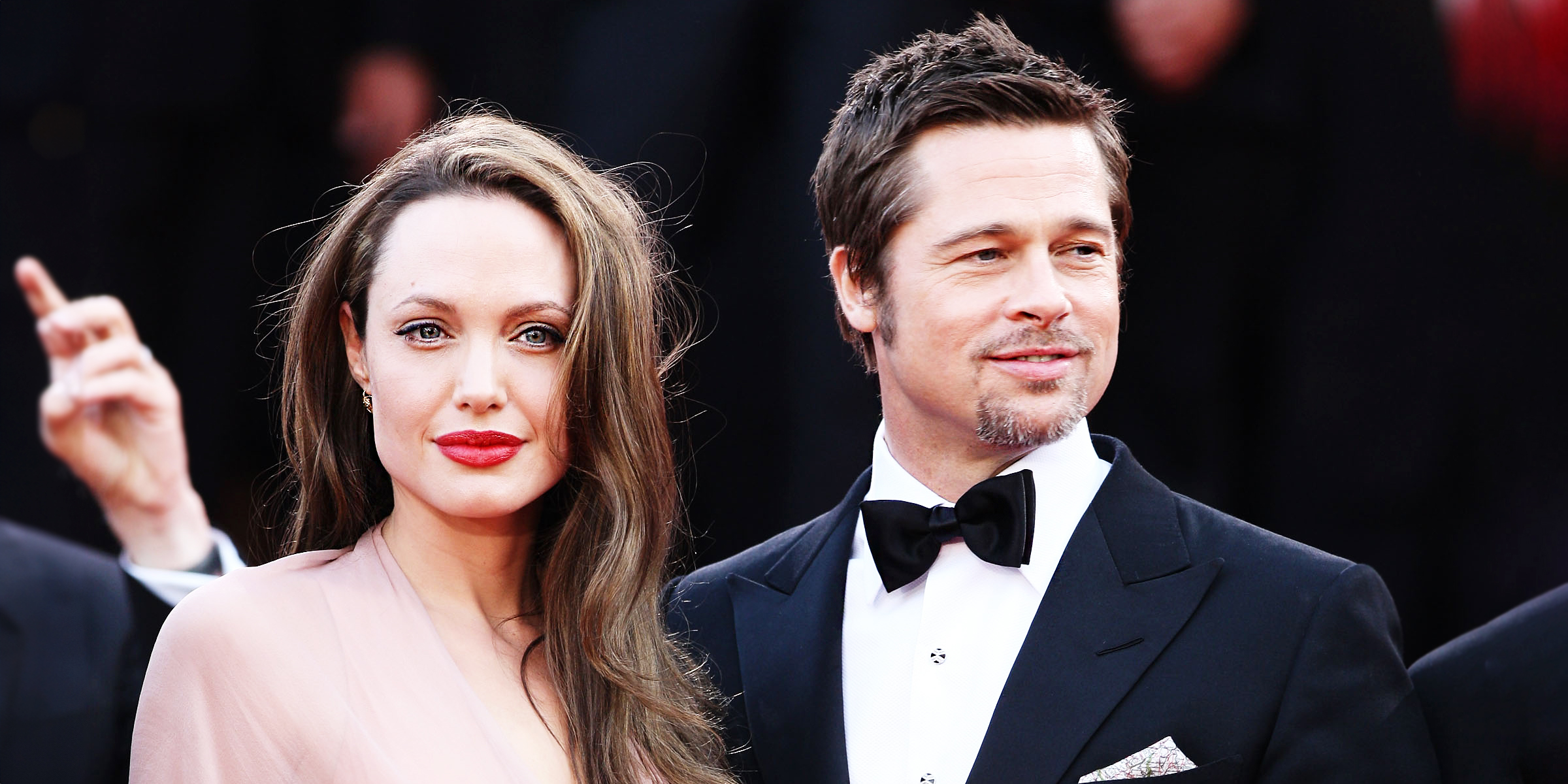 Angelina Jolie und Brad Pitt | Quelle: Getty Images