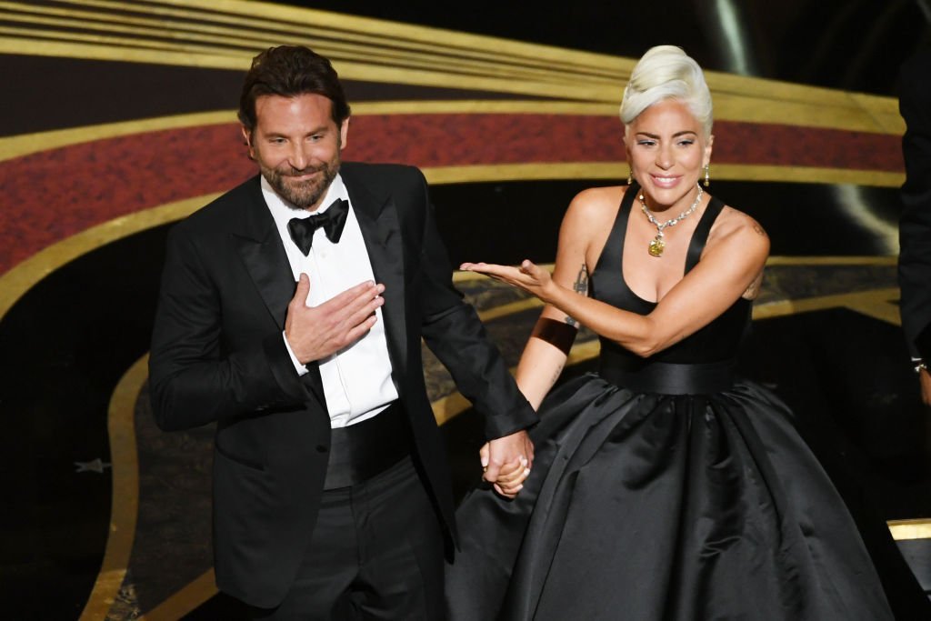 Lady Gaga und Bradley Cooper am 24. Februar 2019 in Hollywood, Kalifornien | Quelle: Getty Images