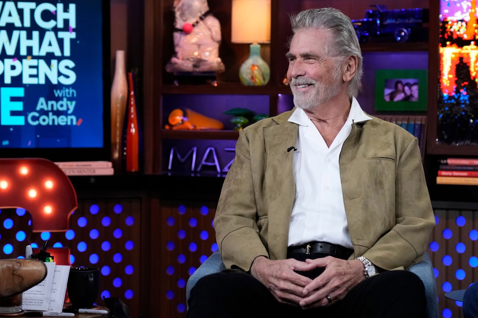 James Brolin bei "Watch What Happens Live With Andy Cohen" im Jahr 2024. | Quelle: Getty Images