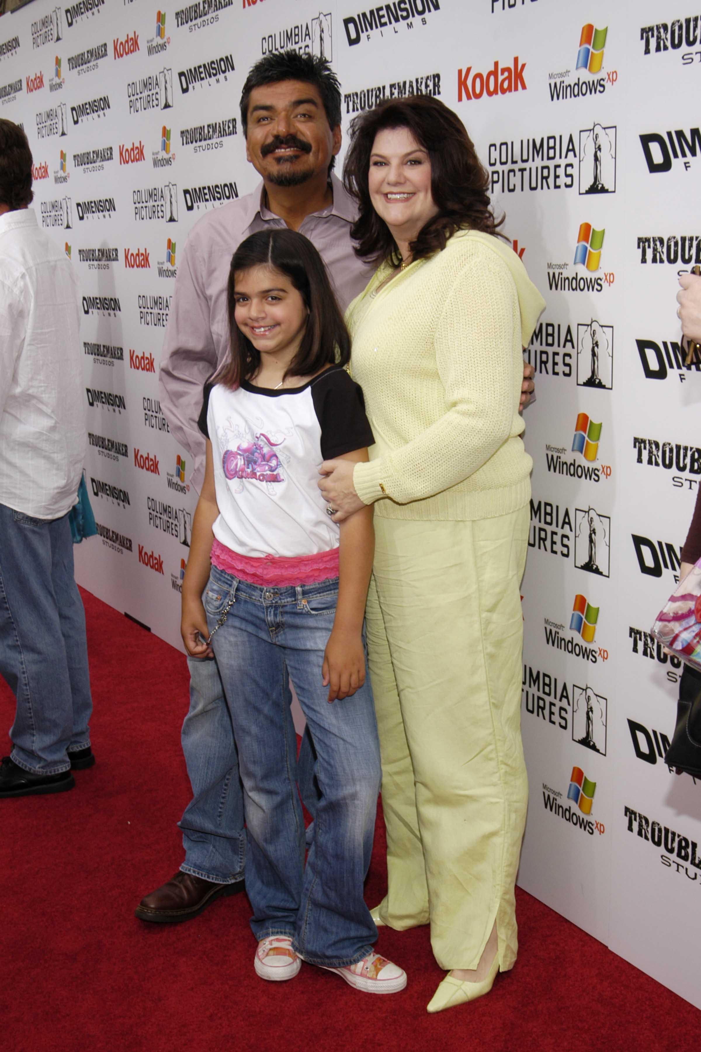 Die Familie besucht die Premiere von "The Adventures of Shark Boy and Lava Girl 3D" in Los Angeles, 2005 | Quelle: Getty Images