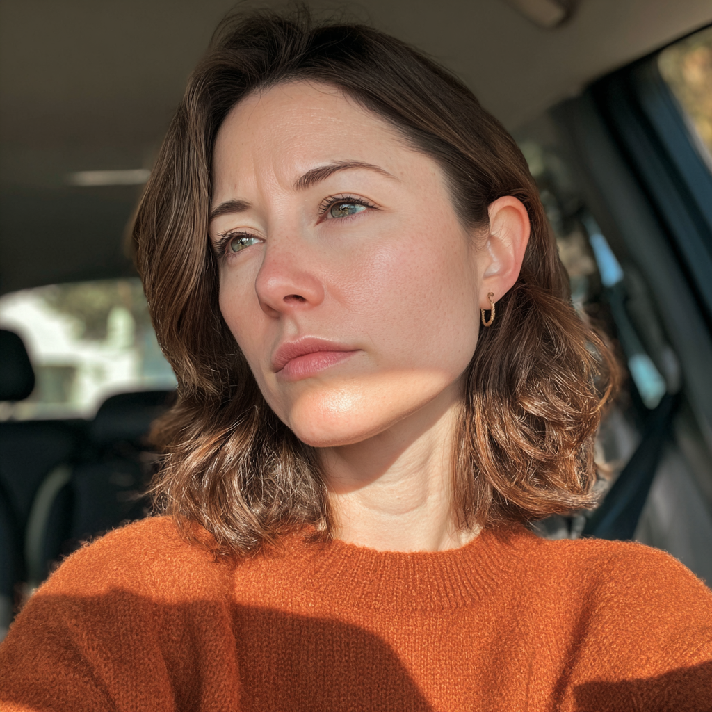 Eine Frau am Steuer eines Autos | Quelle: Midjourney